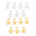 Zinc Alloy Five Point Star Charm Pendant No.608757 for DIY Necklace Bracelet Jewelry Making view 4
