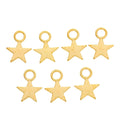 Zinc Alloy Five Point Star Charm Pendant No.608757 for DIY Necklace Bracelet Jewelry Making view 3
