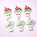 27x18mm Zinc Alloy Charm Pendant for DIY Necklace Bracelet Jewelry Making view 2