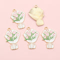 27x18mm Zinc Alloy Charm Pendant for DIY Necklace Bracelet Jewelry Making view 4