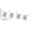 Antique Silver Zinc Alloy Candy Charm Pendant for DIY Necklace Bracelet Jewelry Making view 1