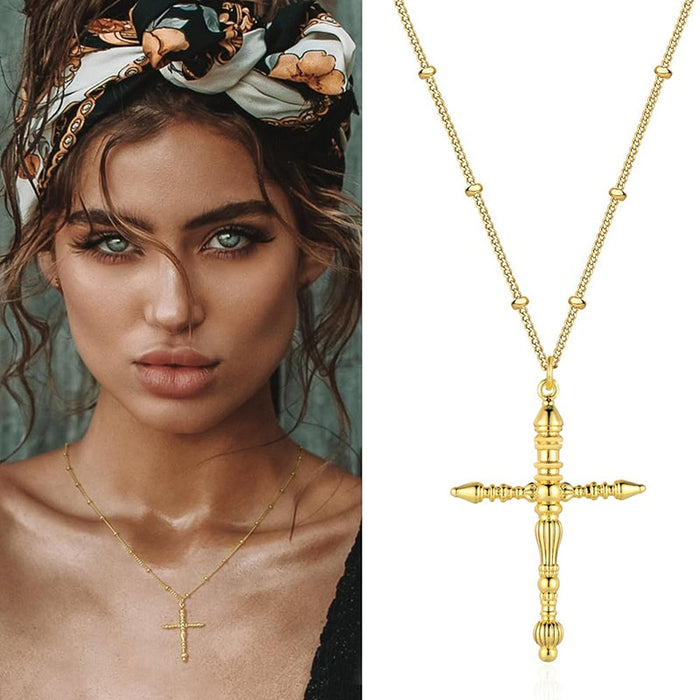 Korean Fashion Metal Pendant Necklace For Women With Twisted Windmill Design