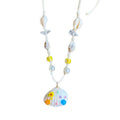 Vacation Style Wax Cord Necklace With Geometric Starfish Shell And Faux Pearl Pendant view 5