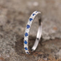 European American Geometric Round Ring For Women, Minimalist Everyday Matching Elegant Fashion Jewelry view 3