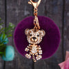 Tiger Deep-Purple-Pom
