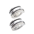 DIY Vintage Alloy Jewelry Accessory Large Hole Three-Way Beads For Bracelets view 3