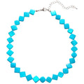 Diamond-Shaped Shell Beaded Necklace Beach Vacation Style Fresh Sweet Collarbone Jewelry view 5
