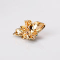 Green Gold Tone Strawberry Metal Brooch Pin for Jackets and Lapels view 5