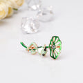 Green Gold Tone Frog Metal Brooch Pin 4.6 x 2.2 cm view 5