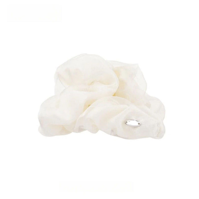 Pleated Fabric Cloud Claw Clip With Minimal Elegant Style