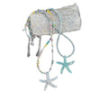 Colorful Resin Starfish Beaded Pendant Necklace Summer Beach Vacation Choker For Women view 5