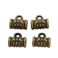 Vintage Alloy Three Way Large Hole Beads For DIY European Bracelet Necklace Jewelry Accessories view 3