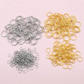 200pcs Stainless Steel Jump Rings Closed Rings Split Rings For DIY Earrings Bracelets Necklaces 3-10mm view 1