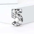Alloy Pearl Number Brooch For Fashion Clothing And Accessories view 3