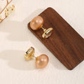 French Luxury Two Way Crystal Stud And Pearl Drop Vintage Elegant Fashion Earrings view 2