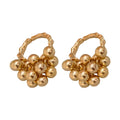 Irregular Wrinkle Ball Open Ring Fashion Jewelry For Women view 5