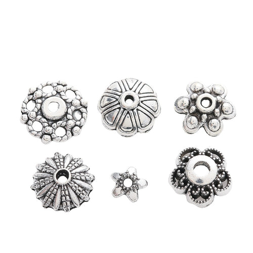 Silver Zinc Alloy Jewelry Findings Accessories for DIY Jewelry Making