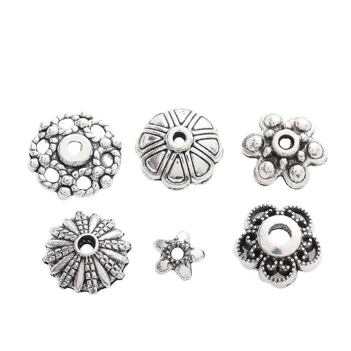 Silver Zinc Alloy Jewelry Findings Accessories for DIY Jewelry Making