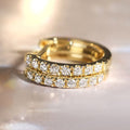 Women's Light Luxury Ear Cuffs With Delicate Micro Paved Zircon, Elegant Daily Earrings view 5