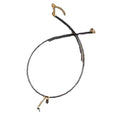 2026 New Copper Rhinestone Black Crystal Tassel Necklace For Women, Geometric Round Luxury Choker view 5