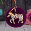 Deep-Purple Crystal-Horse