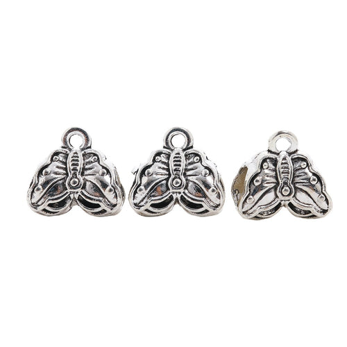 Vintage Zinc Alloy Three Way Single Loop Large Hole Beads For European Bracelets