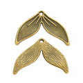 Zinc Alloy Fish Tail Charm Pendant for DIY Necklace Bracelet Jewelry Making view 2