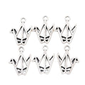 Zinc Alloy Origami Crane Charm Pendant for DIY Necklace Bracelet Jewelry Making view 3