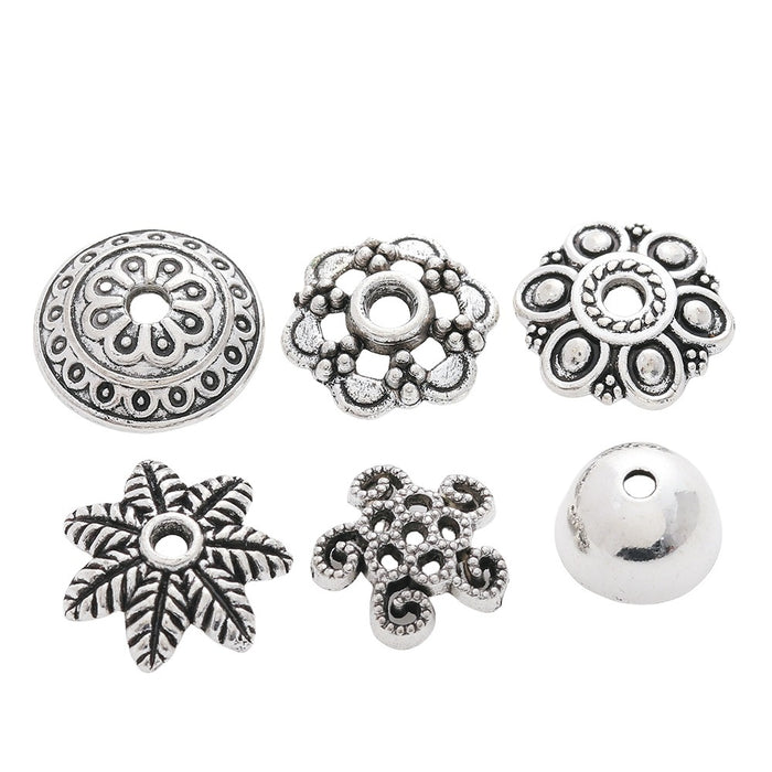 Silver Zinc Alloy Jewelry Findings Accessories for DIY Jewelry Making – Silver