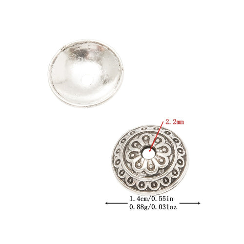 Silver Zinc Alloy Jewelry Findings Accessories for DIY Jewelry Making – Silver