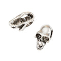 DIY Vintage Alloy Skull Large Hole Beads For European Bracelet Necklace Jewelry Making 3834 view 2