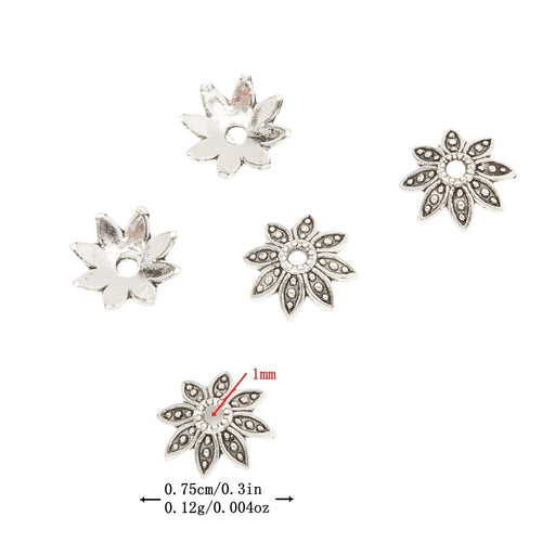 Antique Silver Zinc Alloy Jewelry Findings Accessories for DIY Jewelry Making (7389)
