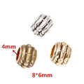DIY Vintage Alloy Large Hole Beads For Handmade European Bracelets And Necklace Jewelry view 1