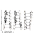 Antique Silver Zinc Alloy Ladder Charm Pendant for DIY Necklace Bracelet Jewelry Making view 1