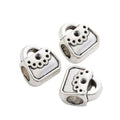 DIY Vintage Alloy Handbag Large Hole Bead Charm For European Bracelet Necklace Making view 3