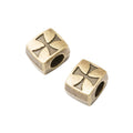 DIY Vintage Alloy Jewelry Accessories Cross Large Hole Beads For European Bracelets view 3