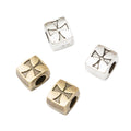 DIY Vintage Alloy Jewelry Accessories Cross Large Hole Beads For European Bracelets view 4