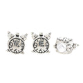 DIY Vintage Alloy Clock Large Hole Bead Charm For European Bracelet Necklace Making view 2
