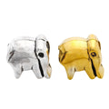 DIY Vintage Alloy Elephant Large Hole Bead Charm For European Bracelet Necklace Making view 4