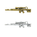 Zinc Alloy Gun Charm Pendant No.234114 for DIY Necklace Bracelet Jewelry Making view 4