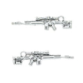 Zinc Alloy Gun Charm Pendant No.234114 for DIY Necklace Bracelet Jewelry Making view 3