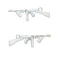 Zinc Alloy Gun Charm Pendant No.234126 for DIY Necklace Bracelet Jewelry Making view 3
