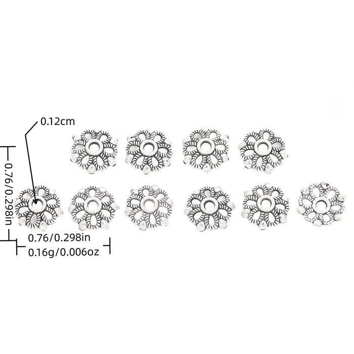 Antique Silver Zinc Alloy Jewelry Findings Accessories for DIY Jewelry Making (6953)