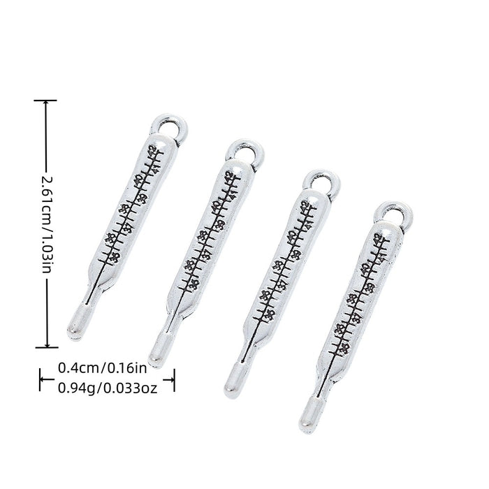DIY Vintage Zinc Alloy Thermometer Pendant Charms Jewelry Findings For Bracelets And Necklaces