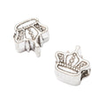 DIY Vintage Alloy Crown Large Hole Beads For European Bracelets And Necklaces Jewelry Findings view 3