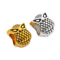 DIY Vintage Alloy Owl Large Hole Beads For Handmade European Bracelet Necklace Jewelry Accessories view 4