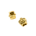 Vintage Alloy Flower Large Hole Beads For DIY Handmade European Bracelet And Necklace Jewelry view 2