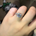 Hot Selling Geometric Ring For Women, Elegant Wedding Engagement Fashion Jewelry view 2