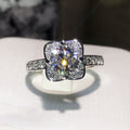 Hot Selling Geometric Ring For Women, Elegant Wedding Engagement Fashion Jewelry view 1