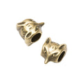 Vintage Alloy Fox Large Hole Beads For Handmade European Bracelet Necklace Jewelry Accessories view 2